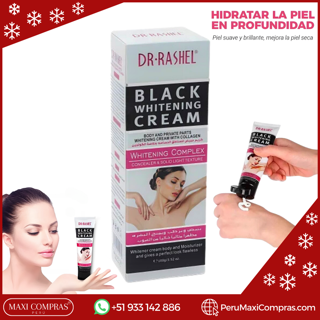 CREMA ACLARADORA BLACK WHITENING DR. RASHEL™