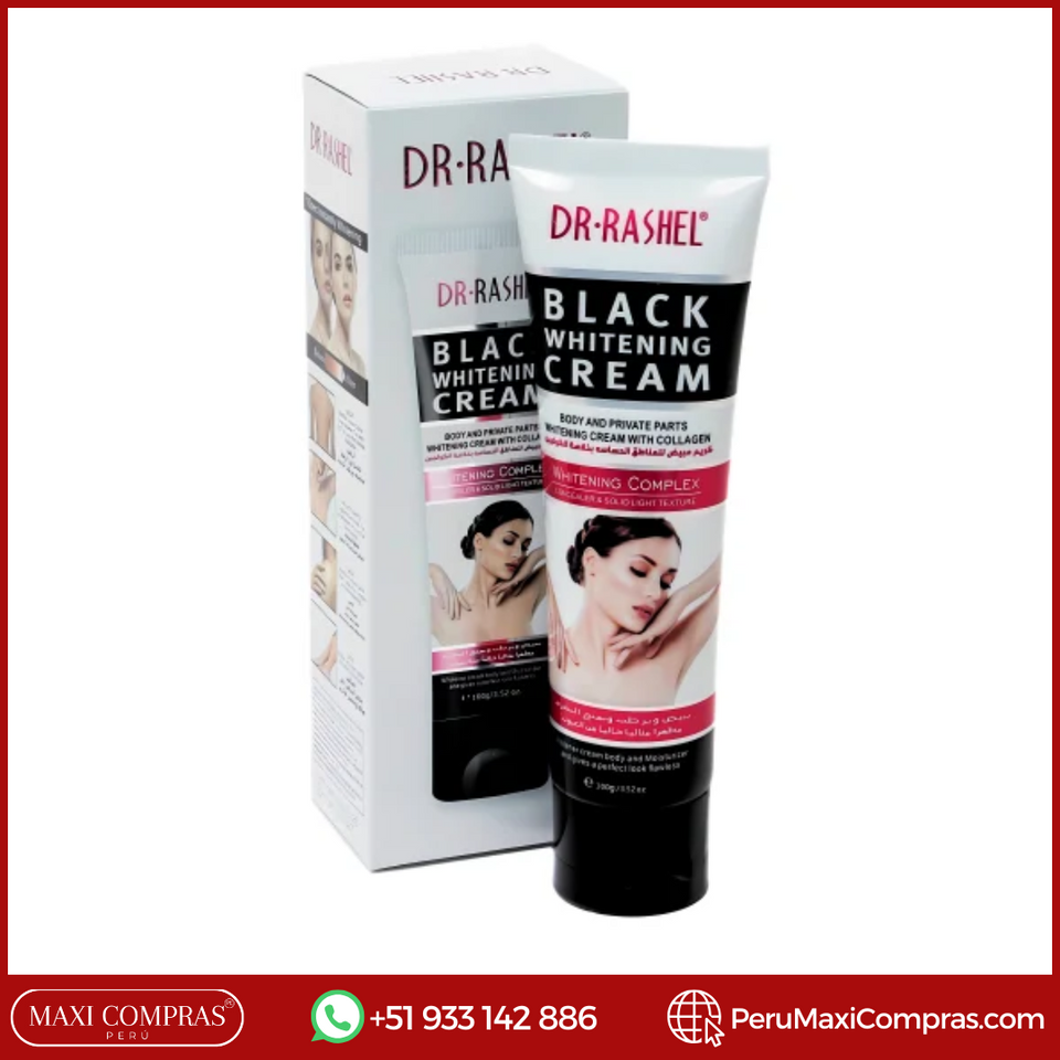 CREMA ACLARADORA BLACK WHITENING DR. RASHEL™