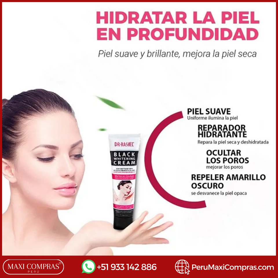 CREMA ACLARADORA BLACK WHITENING DR. RASHEL™