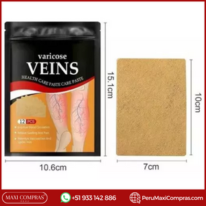 PARCHES PARA VARICES - VARICOSE VEINS ORIGINAL (OFERTA 2X1) - 24 UNIDADES